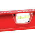 24 Inch I Beam Level With Rotating Vials For Pro Grade Framing Carpentry And Metalwork, Featuring 360 Degree Vial System