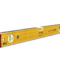 Side view of Stabila Type 96M 24 Inch Magnetic Level With Rare Earth Magnets Delivers Extreme Plumb And Level Accuracy On Metal Surfaces