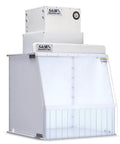 24 Inch Wide Portable Laminar Flow Hood for Medical and Laboratory Use, ISO Class 5 Cleanroom, Positive Pressure Workspace