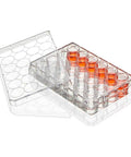 Versatile 24 Well Plate For Suspension Cell Cultures With Flat Bottom And Raised Rims To Minimize Evaporation And Keep Surface Interaction Minimal Non Treated Sterile Lab Ready Individually Wrapped 50 Per Box Diamond SureGro