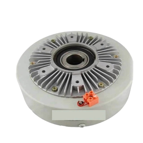 Adjustable Torque Magnetic Particle Clutch With Hollow Shaft 24V Electro Magnetic Powder Brake Clutch for precision motion control