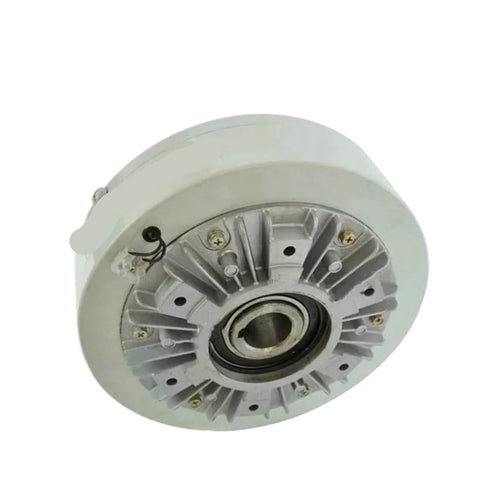 Adjustable Torque Magnetic Particle Clutch With Hollow Shaft 24V Electro Magnetic Powder Brake Clutch for precision motion control