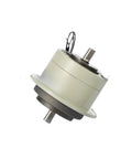 Side view of Miniature Magnetic Particle Brake PMB-50Y-006 PMC-0.5 24V DC Electromagnetic Motor Brake, compact and durable