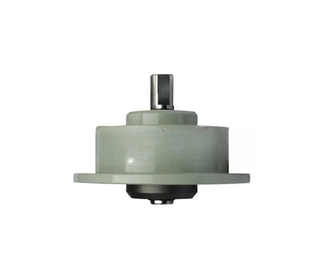 Front view of Miniature Magnetic Particle Brake PMB-50Y-006 PMC-0.5 24V DC Electromagnetic Motor Brake for precision equipment
