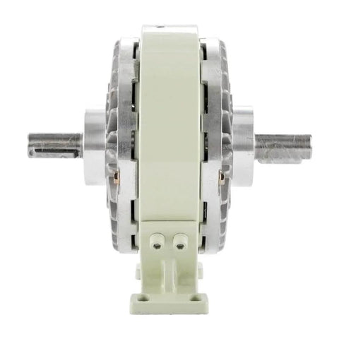 Front view of Magnetic Particle Clutch And Brake For DC 24V, Heavy Duty Single Or Double Shaft, Base Mounted, FL-A-50 5kg
