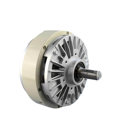 Magnetic Particle Brake FZ400A1 40Kg Single Axle 24V Industrial Brake with durable metal casing and visible shaft
