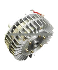 Beefy Magnetic Powder Brake 1.2 Kg 12 Nm 24 V External Rotating Hollow Magnetic Particle Brake PB12B1 close-up view
