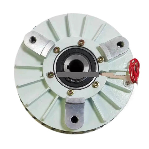 Top view of Beefy Magnetic Powder Brake 1.2 Kg 12 Nm 24 V External Rotating Hollow Magnetic Particle Brake PB12B1