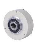 Magnetic Powder Brake And Clutch For Tension Control With Hollow Design, 24V Operation, durable alloy, gray cast iron housing.