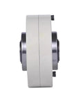 Side view of Magnetic Powder Brake And Clutch For Tension Control With Hollow Design, 24V operation, durable alloy housing, industrial use.