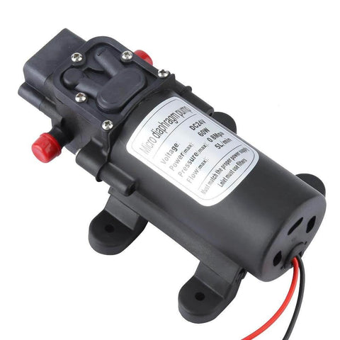 Workhorse Compact 24V Diaphragm Pump High Flow Five Liters Per Minute Self Priming Electric Water Pump For RVs Caravans Boats
