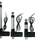 24 Inch Stroke Electric Linear Actuator, 400 lbs Force, IP66 Water Resistance - High Load Linear Actuator for Automation, Manufacturing