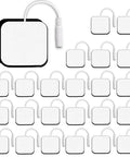 24PCS TENS Unit Replacement Pads 2X2, Latex Free Electrodes Use 2mm Pin Connector