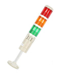 24V 3 Tier LED Signal Tower Lights With Base No Fuss Install Industrial Warning Light Stack Lamp waterproof column beacon