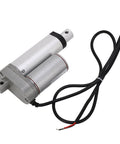 24V DC Linear Actuator With 50mm Stroke 750N Lift IP65 Aluminum Housing White Finish Industrial Grade Replacement Actuator Quiet Motor Easy Install Actuator Only