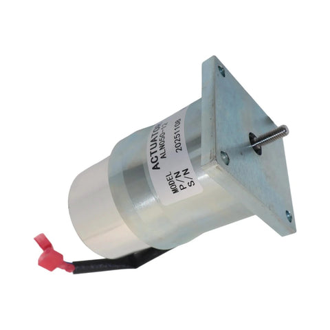 24V Generator Actuator for Universal ALN Series ALN050-24 ALN05024; metal-bodied actuator with wiring, front view