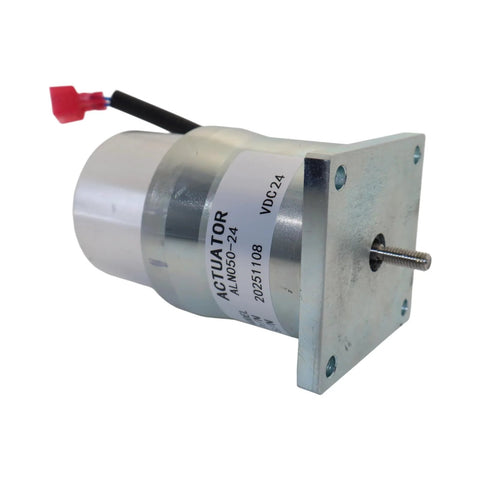 24V Generator Actuators For Universal ALN Series Push Linear Actuators Part ALN050 24 Replacement Actuator shown from side view