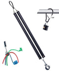 25 Inch Double Tender Spring Kit For Semi Trucks And Trailers Heavy Duty Air Line Hose Tender Spring With Holder Clamp