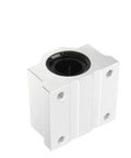 Experience smooth, guided motion with this 25mm inner diameter aluminum linear bearing sliding block for rails, delivering high rigidity in a compact design