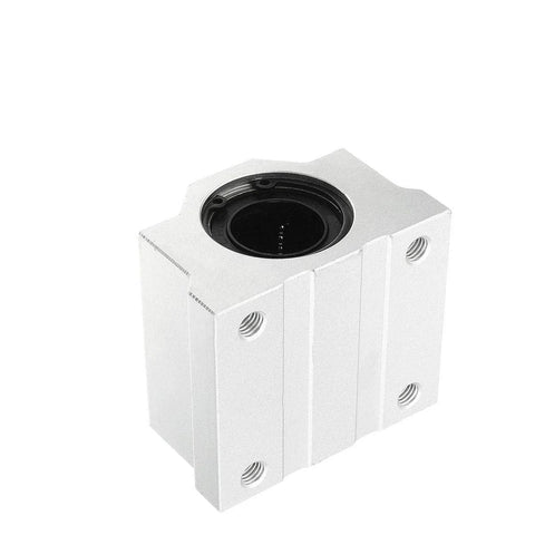 Experience smooth, guided motion with this 25mm inner diameter aluminum linear bearing sliding block for rails, delivering high rigidity in a compact design