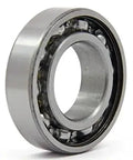 25mm ID x 47mm OD Ball Bearing 25x47x12mm side view showing chrome steel deep groove design