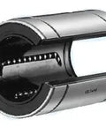 ✝️ KB25GUU-OP NB Open Bearing 25mm Ball Bushings Linear Motion Bearing in metallic finish with visible ball bearings.