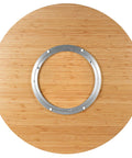 26 Inch Bamboo Large Lazy Susan for Dining Table with Metal Rotating Hardware