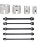 27 Piece Universal Press And Pull Sleeve Kit For Bearing Removal And Installation Tool Set with sleeves and spindles for vehicles