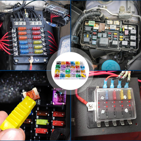 Must-Have All In One 272 Piece Blade Fuse Kit With Standard Mini And Low Profile Mini Fuses For Cars Trucks SUVs Boats Overview