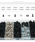 280 Pcs M5 T-Nut and Screw Kit for 2020 Series Aluminum Extrusion, carbon steel 6mm T-slot, including screws and nuts.