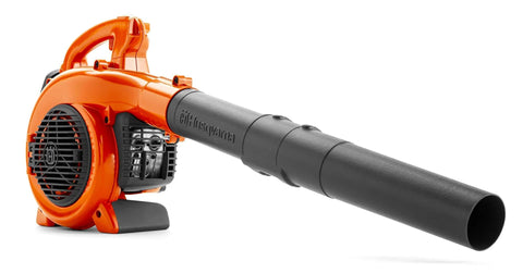 Powerful 28cc Gas Leaf Blower With 1.1 HP Two Cycle Engine, 470 CFM Air Volume And 170 MPH Air Velocity, Auto Return Stop Switch, Cruise Control, Handheld Ergonomic Design For Easy Yard Cleanup Husqvarna