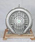 Efficient 2.8 HP regenerative blower delivers 221 CFM airflow with 64 inH2O vacuum and 60 inH2O pressure.