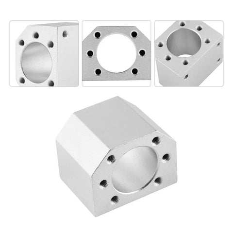 28mm Diameter 16H Ballscrew Nut Housing For SFU1604 1605 1610 CNC Linear Motion Systems Aluminum Alloy Mount
