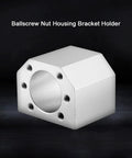 Three Piece Aluminum Ballscrew Nut Housing Seat Mount Bracket Set With 28mm Inner Diameter for CNC machines and 3D printers