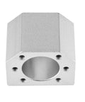 Silver aluminum 28mm Diameter 16H Ballscrew Nut Housing For SFU1604 1605 1610 CNC Linear Motion Systems Mount Bracket Seat Holder