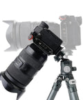 28mm Metal Panorama Ball Head For Tripod With Arca Type Quick Release Plate One Quarter Inch Screw Three Eighths Inch Thread 360 Degree Rotation