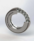 Premium thrust bearing for clutch assemblies, E18 design, showcasing inner diameter 39.69 mm, outer diameter 51.39 mm.