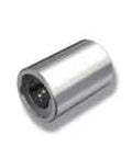 Stainless steel miniature linear bushing single bearing, 3 mm ID x 7 mm OD, long type without seal, high accuracy grade