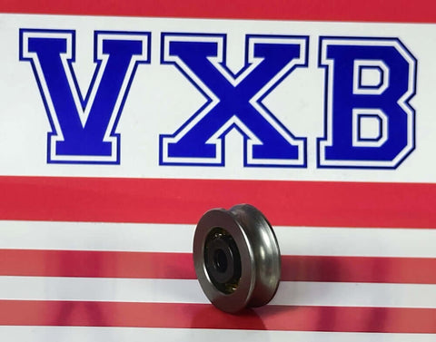 4mm Bore Bearing - 20mm 440C Stainless Steel Pulley U-Groove Track Roller Bearing 4x20x7mm - Buy Bearings online - Fast US Shipping