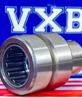 NKI10/20 Needle Roller Bearing 10x22x20mm - Machined Type close-up showing roller detail and metal finish