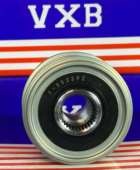 F‑553392 Alternator Freewheel Clutch Pulley 5 Groove, 54 mm OD 535012110 - Buy Bearings online - Fast US Shipping