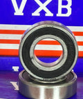 Durable front wheel bearing pair for Honda CBR600 FH FJ FK FL model years 87 to 90, chrome steel with rubber seals