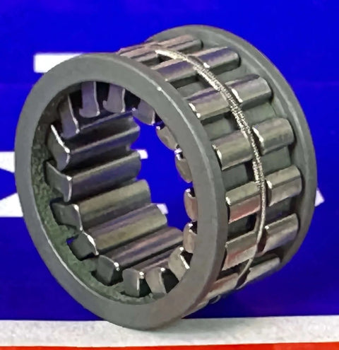 FE20Z One-Way Clutch 12x20x7mm - Slim Design - Sprag-Type bearing close-up, highlighting internal sprags and metal finish.