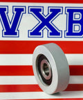 PU10X40X12 Tire PU Covered Bearing 10X40X12mm Sealed Miniature - tire - Buy Bearings online - Fast US Shipping