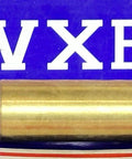3/8" x 5/8" x 1-1/2" inch Bearing - Bronze Bushing Plain Sleeve on blue background