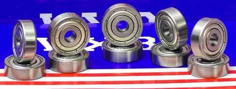 634ZZ 4x16 Shielded 4x16x5 Miniature Bearing Pack of 10