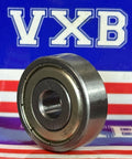 Wholesale 1000-Pack 637ZZ Ball Bearing front view showcasing chrome steel construction and dimensions.