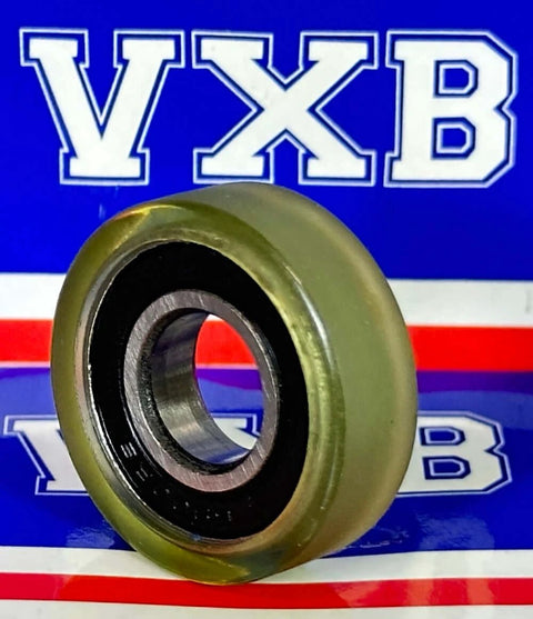 PU10X25X7-2RS PU Covered Bearing 10x25x7mm on VXB branded background