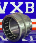 NKI20/16 Needle Roller Bearing 20x32x16mm - Machined Type front view on VXB background