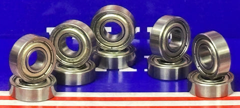 10 Shielded Bearing R4ZZ 1/4x5/8x0.196 inch Miniature